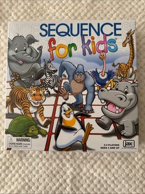 🦁 🆕 Sequence for Kids Board Game